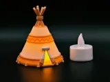 Teepee Night Light-0