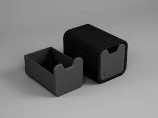 Ribbed Modular Storage System | Stackable Drawers (5 Sizes)