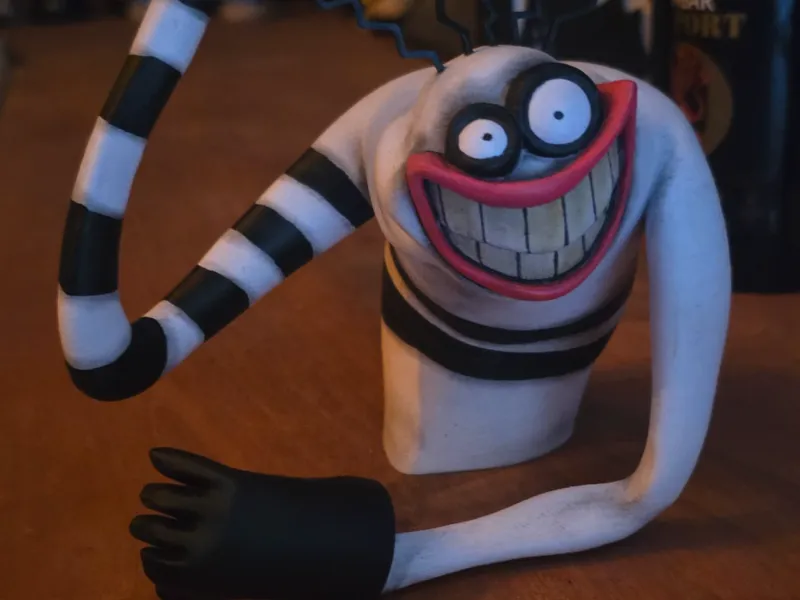 Niño mirón Tim Burton