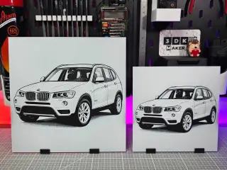 BMW X3 F25 - Hueforge - 3 Colors