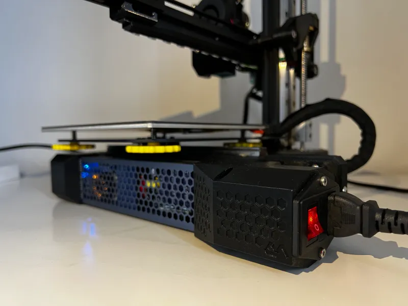 Kingroon KP3S - Compact, Slim and Quiet Power Supply