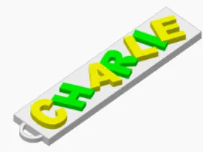 Charlie Keychain