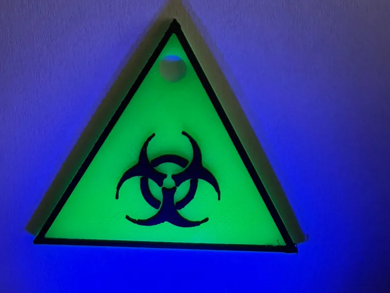 biohazard PORTACHIAVI