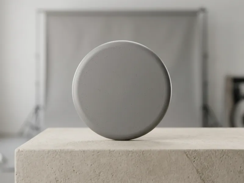 Anpassbarer Disc-Golf-Minimarker nach Regelmaß | Blank