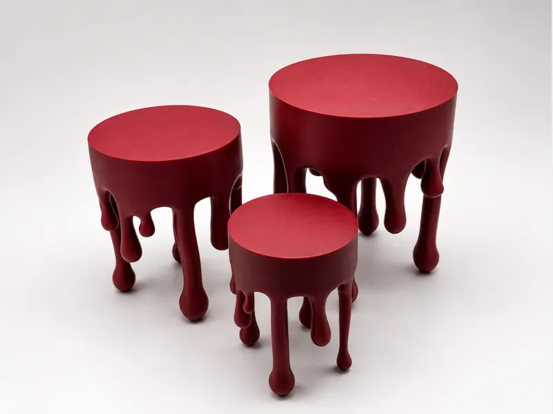 Round Drip Display Risers