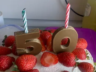 Números para tartas