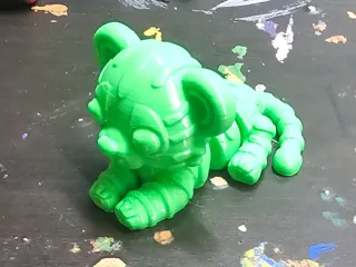 Flexi Tiny Tiger, Keycahin version and 3mf files included