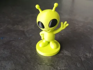 Cute Alien Figurine