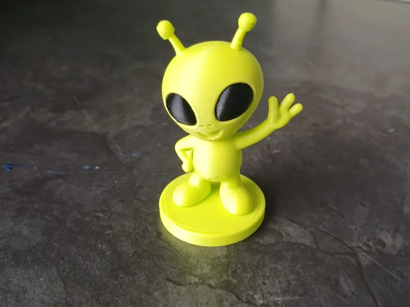 Süße Alien-Figur