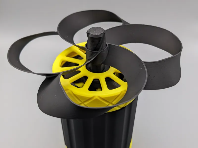 Toroidale Ventilatorlanceerder | Geen Hardware | Geen Steunen