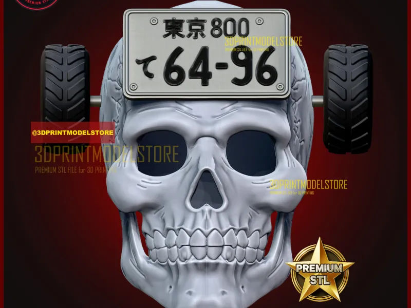Ebisu Helmet - Dorohedoro Skull Cosplay Mask
