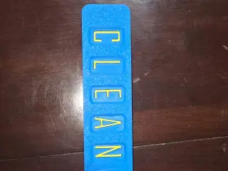 dishwasher clean dirty sign
