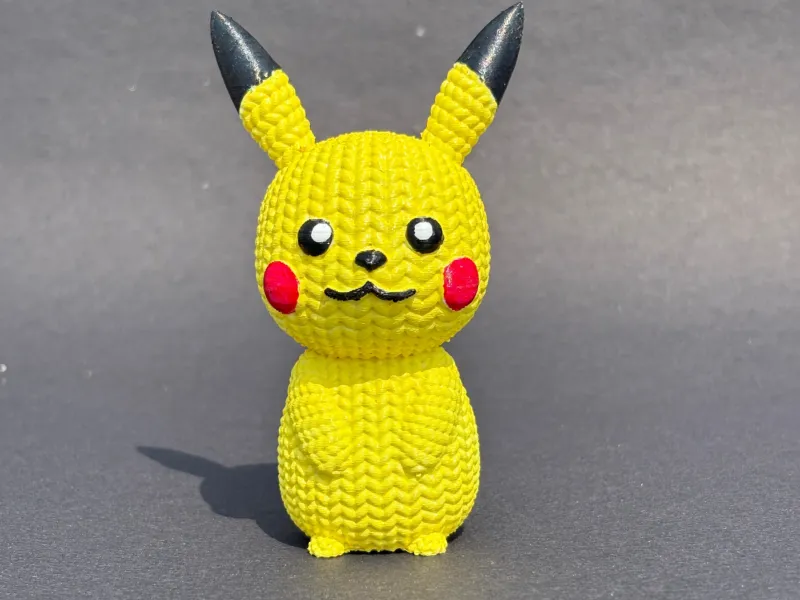 KNITTED PIKACHU
