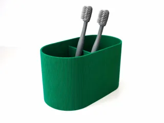 Toothbrush & Toothpaste Holder