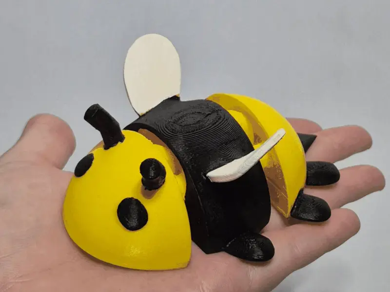 Handpalmgrote Gelede Hommel!