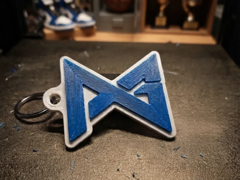 Paul George Llavero logo (Keychain) NBA