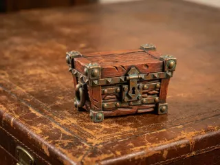Miniature terrain Baul_madera