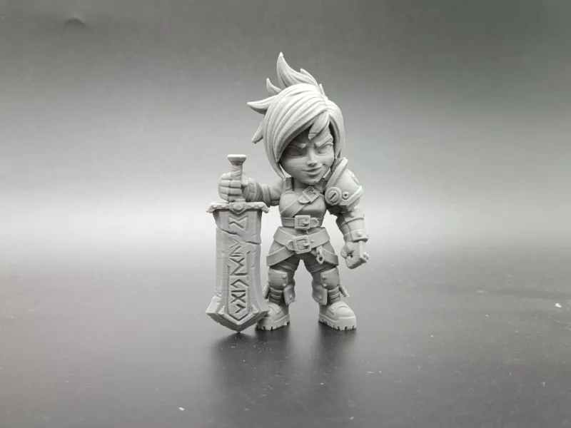 League of Legends Chibi Riven - Fan-Art