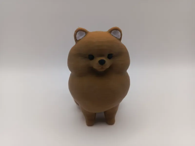 Pomeranian figurine
