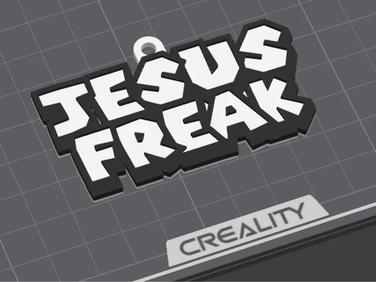 Jesus Freak sleutelhanger