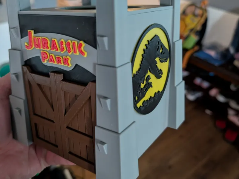 Jurassic Park Tissue Box Cover No CFS Needed