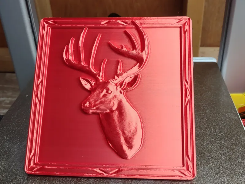 Trailer Hitch Cover_Deer
