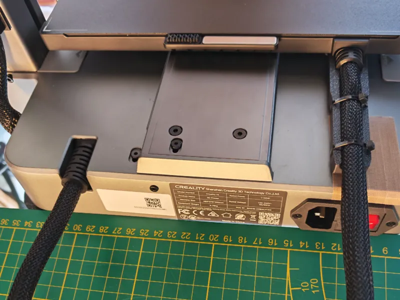Creality Hi heatbed cable support