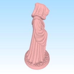 Cultist anonymous pawn for boardgame