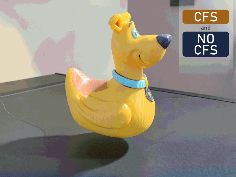Rubber Duck Scooby-Doo | CFS & No CFS