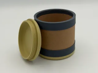 Cardboard Spool Container