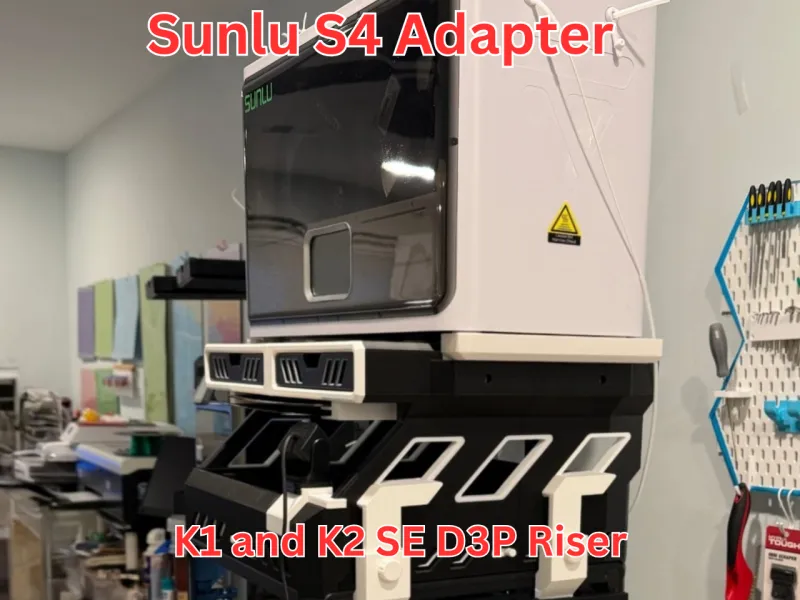 K1 K2 SE D3P Sunlu S4 dryer adapter
