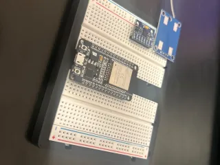 ESP32 Dual Bread Board Holder
