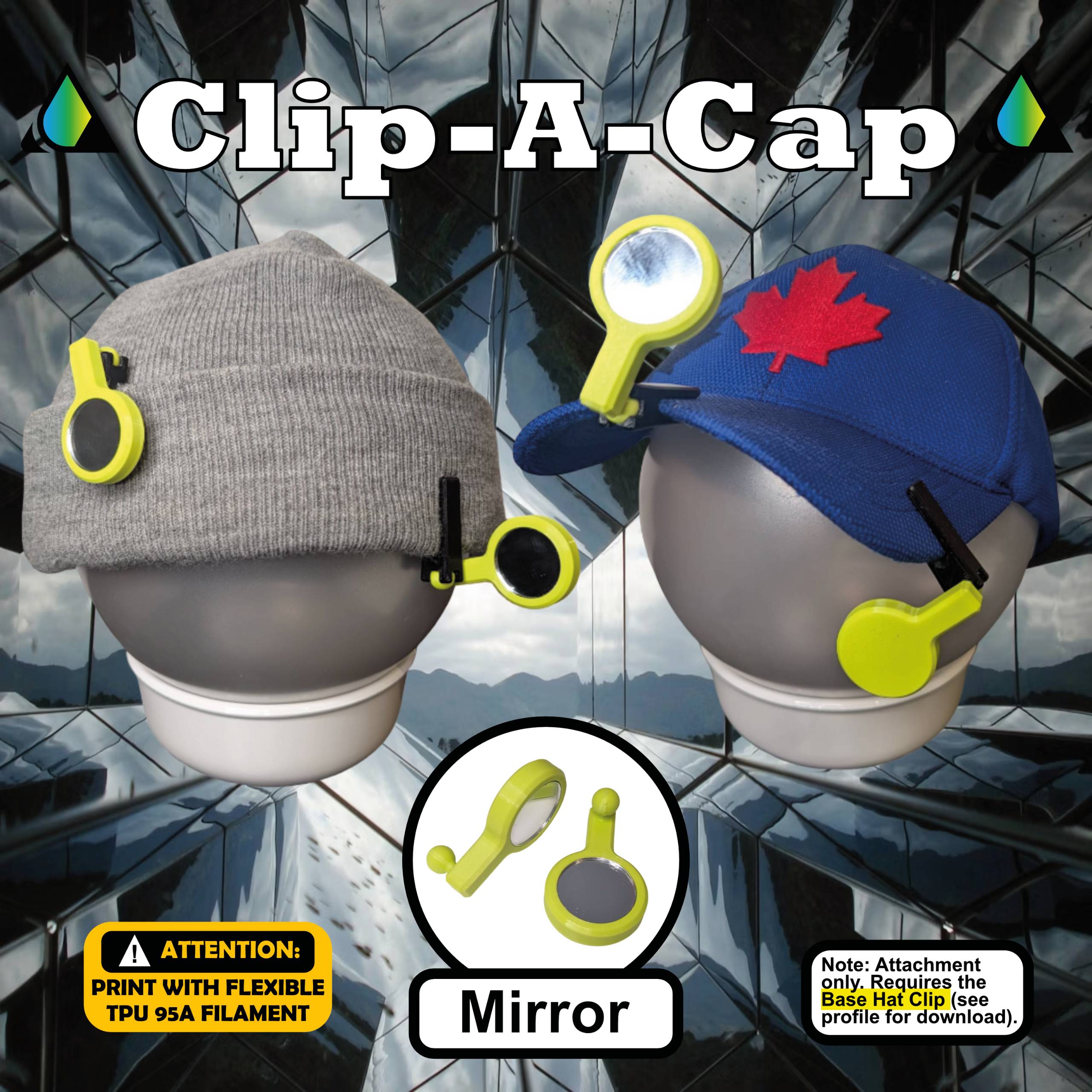 Clip-A-Cap (Mirror)