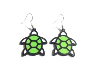 Ocean Turtle - Earrings