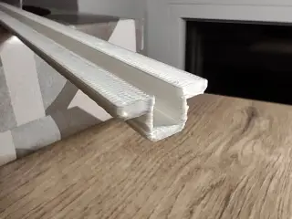 Wardrobe door strip