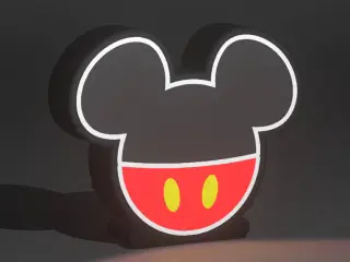 Lightbox Mikey Mouse