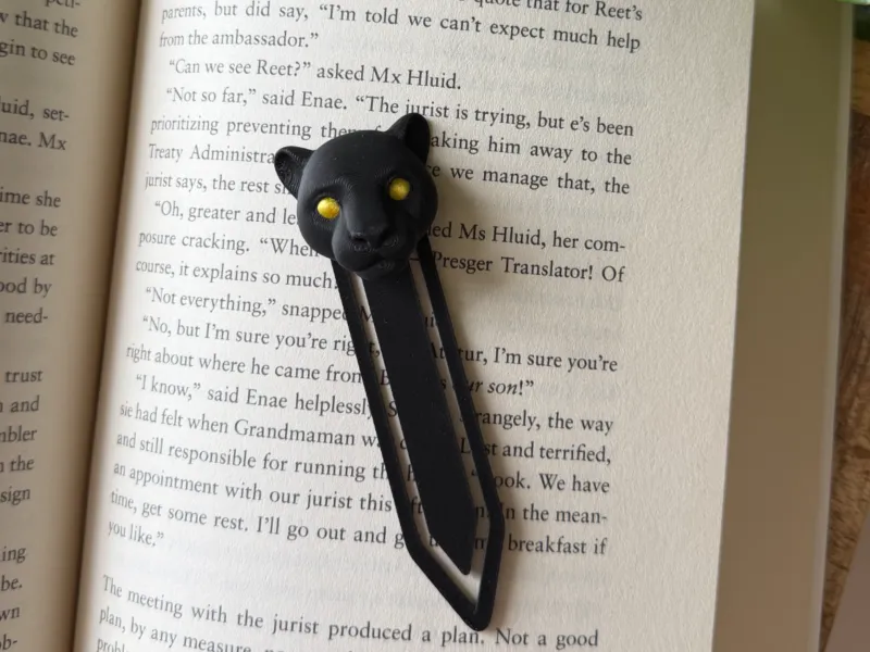 Panther bookmark