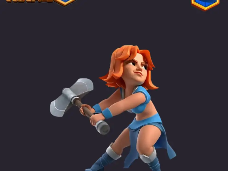 Valquiria Clash Royale (Diseño Mejorado)