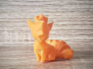 Vulpix - low poly (pokemon)