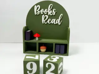 Book Tracker Bookshelf
