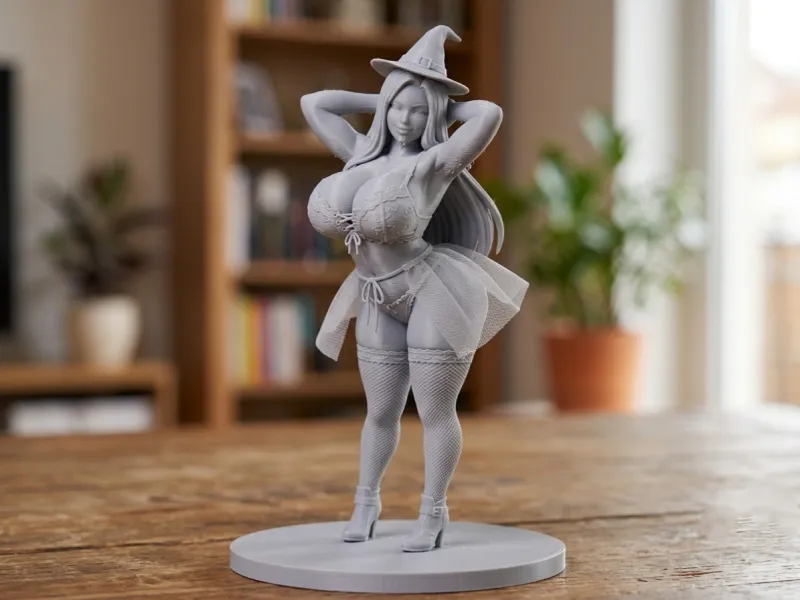 Halloween Enchantress Figurine v8