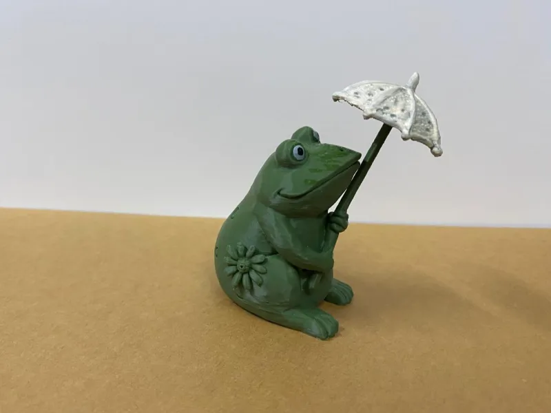 clay frog-creapity-3d