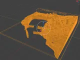 f1 race trace monaco city buildings 3d-0