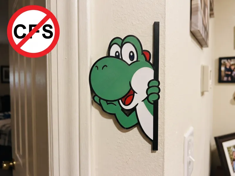 Decoracion de pared - Yoshi (CFS/NO CFS)
