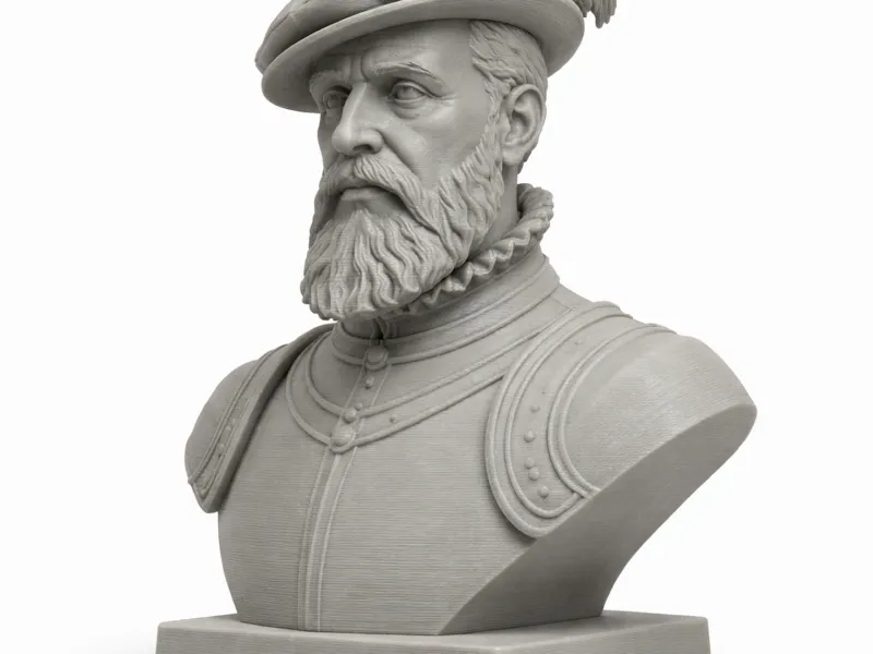 Francisco Pizarro Büste