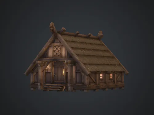 AI_Dragoncrest Timber House