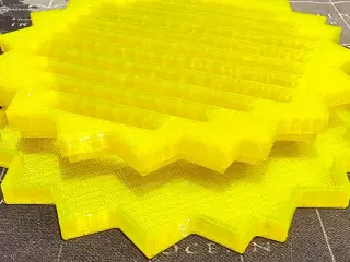 Sun Flower Coaster with drain