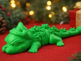 Grinch who stole christmas and Whoville Articulated Dragons