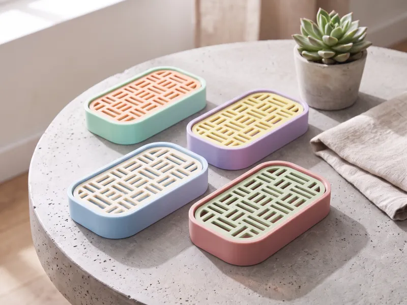厨房皂盒顶盖 - 篮编排水嵌件