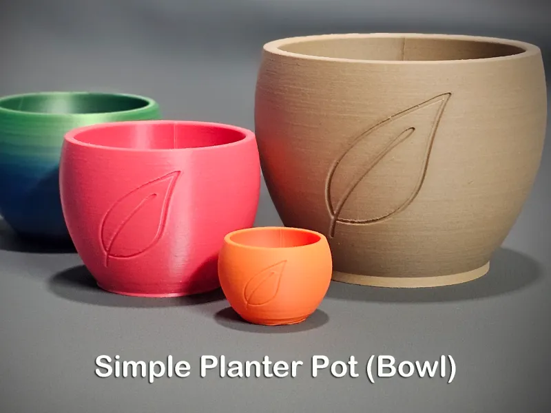 Semplice Vaso per Piante